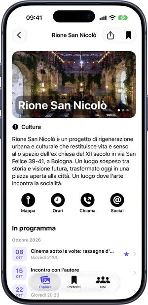 Nesapp, scheda di Rione San Nicolò: racconto del luogo, mappa, orari, contatti e programma